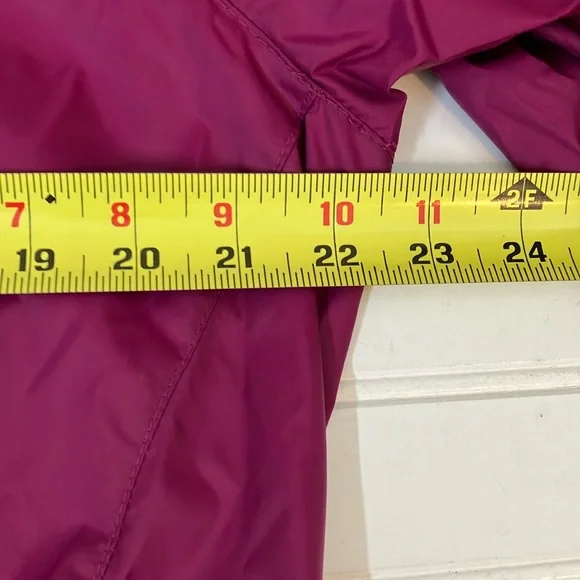 Columbia Purple Waterproof Jacket High Collar - Picture 5 of 10